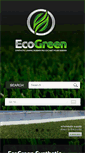 Mobile Screenshot of ecogreensyntheticlawns.com